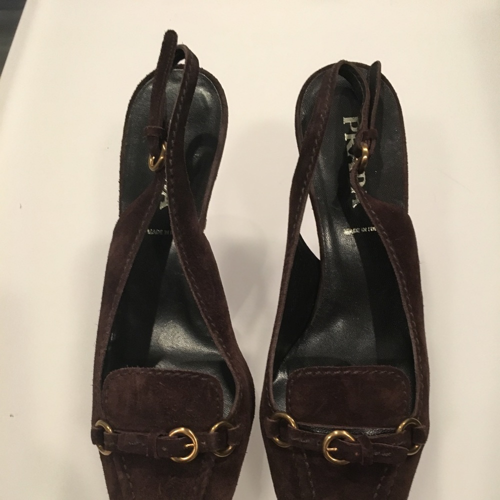 Prada kitten heels size 6 - Picture 2 of 5